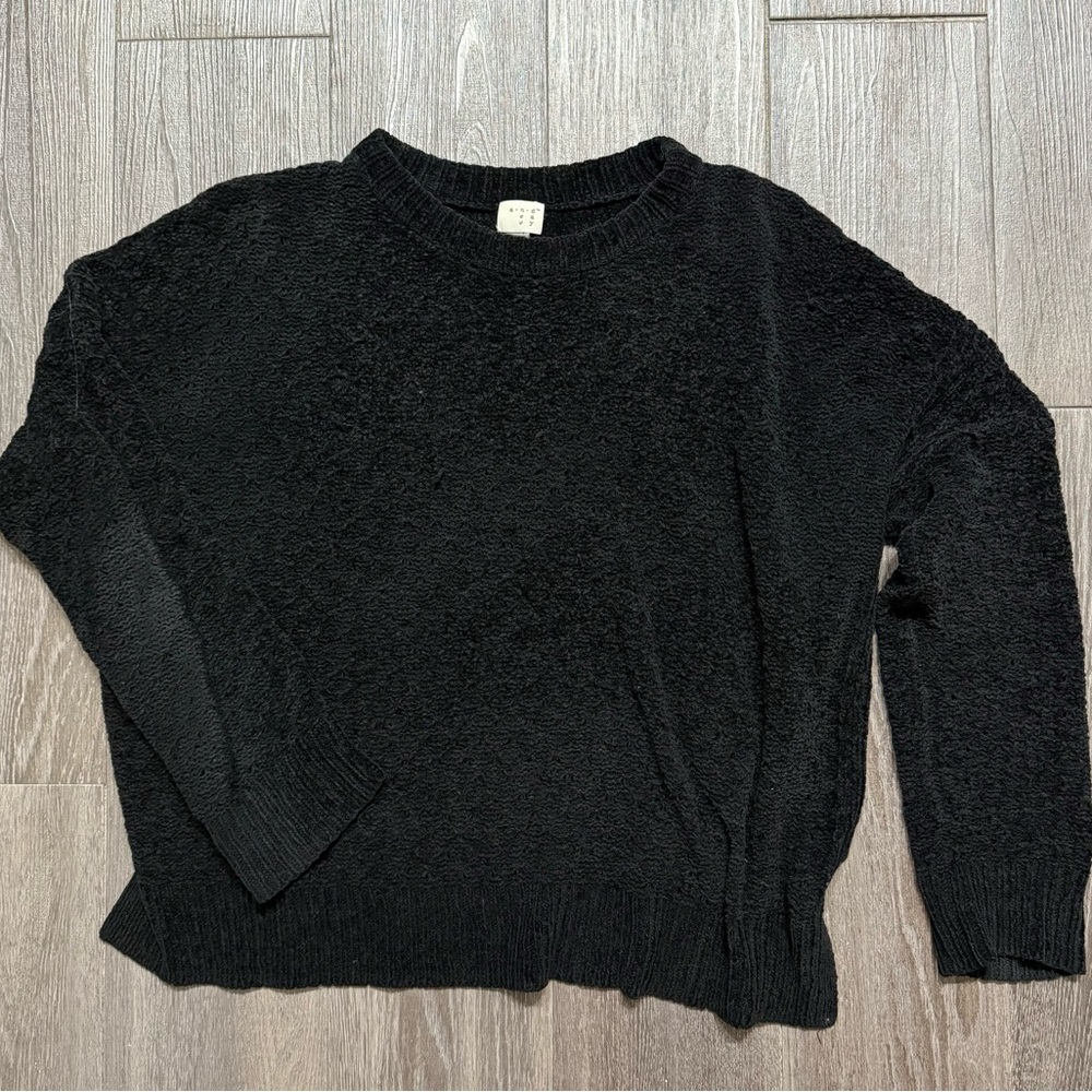 A New Day black knit sweater